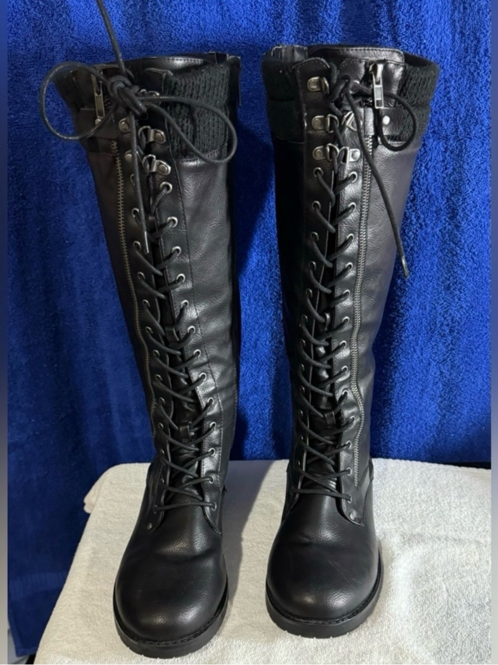 Torrid Lace Up Boots 9